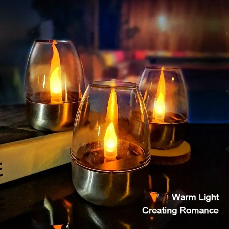 Smart Garden Lighting System - LED الشموع الشمسية ضوء عديمة اللهب