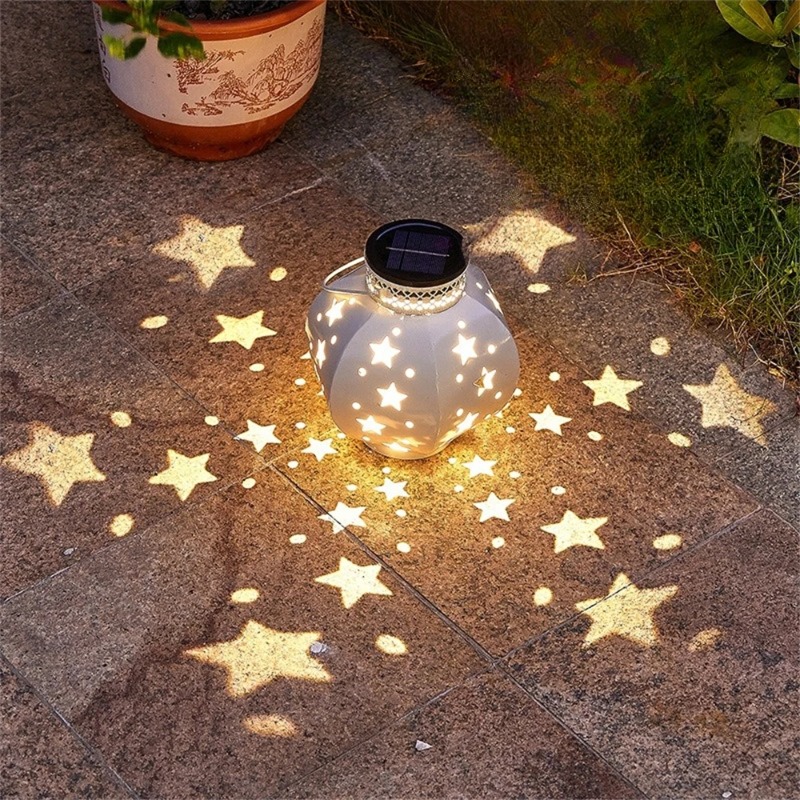 Smart Garden Lighting System - مصباح حديقة على شكل نجمة، أضواء