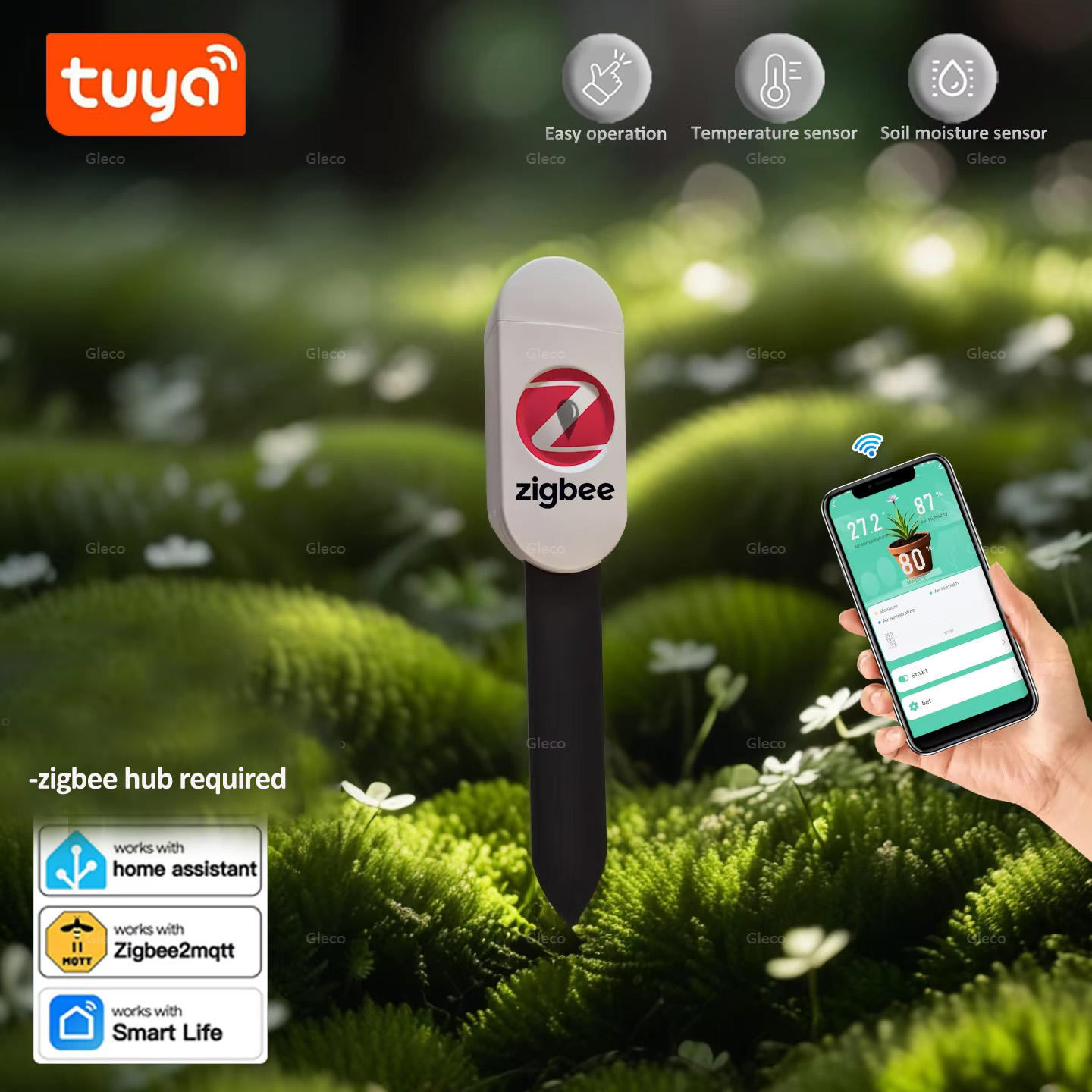 Smart Garden Products - جهاز قياس رطوبة التربة الذكي من