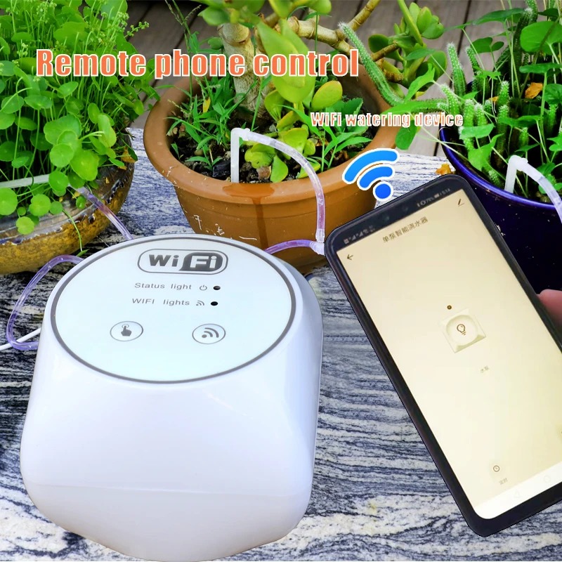 Smart Garden Keeper - مجموعة ري أوتوماتيكية عبر واي فاي،