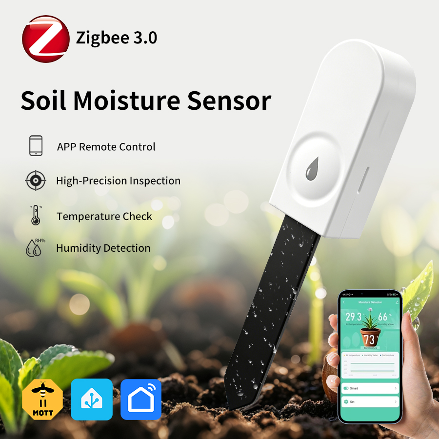 Smart Garden Products - جهاز استشعار رطوبة التربة الذكي Tuya
