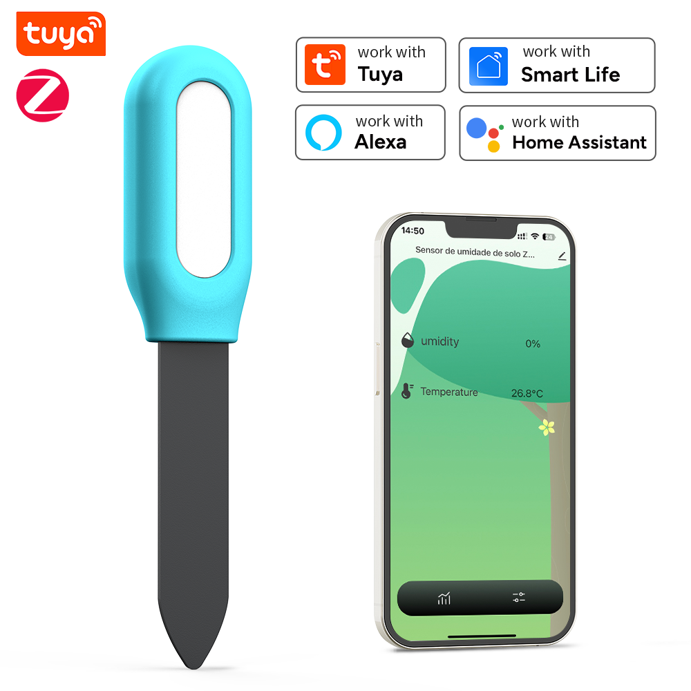 Smart Garden Products - تويا زيجبي مستشعر التربة الرطوبة كاشف