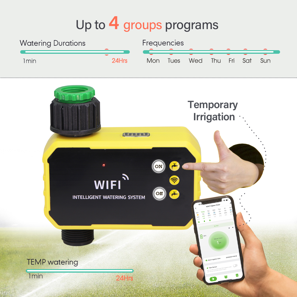 زيجبي الذكية الري الموقت الشمس - مراجعة Smart Garden Zigbee وسعره
