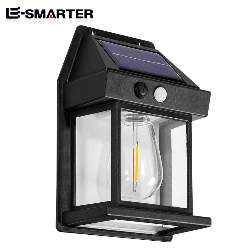 مصباح ليلي تنجستين شمسي بمستشع - مراجعة Smart Garden Lanterns وسعره