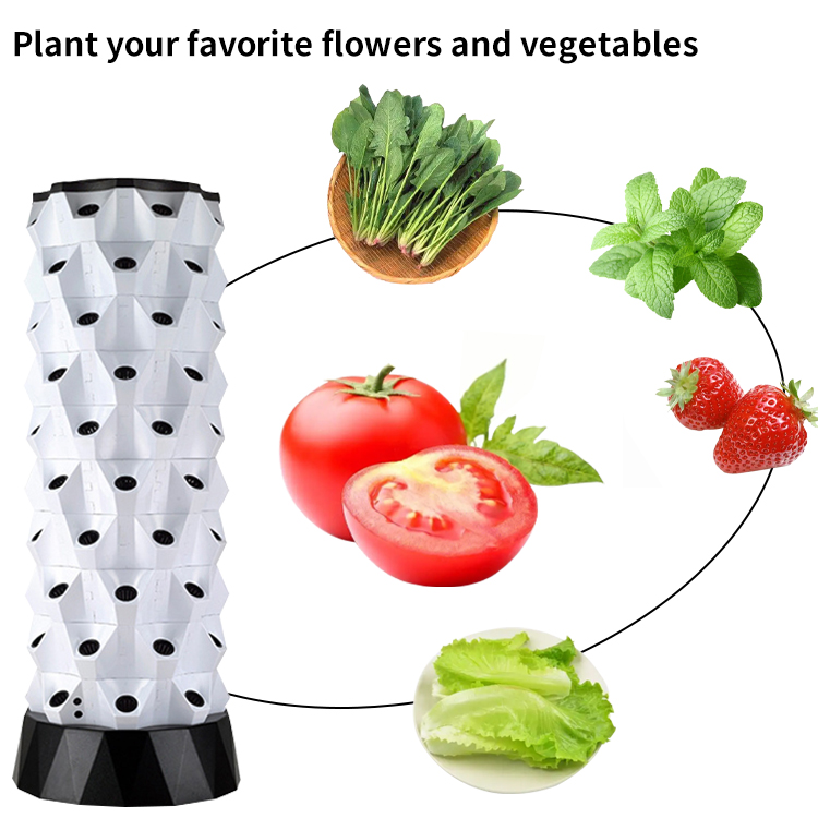 نظام زراعة مائية ذكي للحدائق ا - مراجعة Smart Garden Tower وسعره