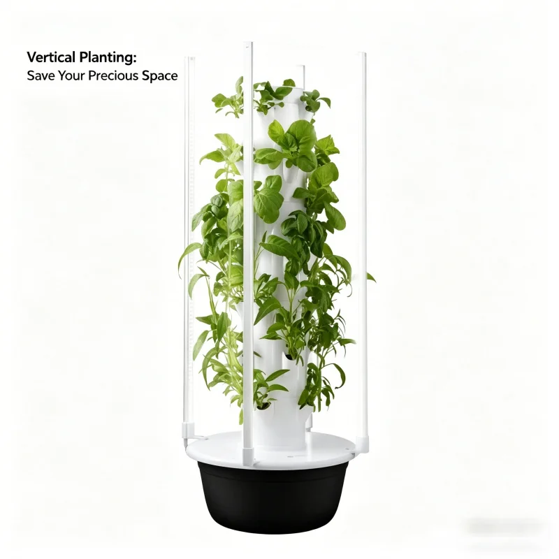 برج زراعة مائية ذكي بخمس طبقات - مراجعة Smart Garden Tower وسعره