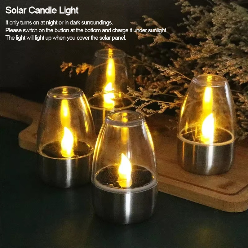 LED الشموع الشمسية ضوء عديمة ا - مراجعة Smart Garden Lighting System وسعره