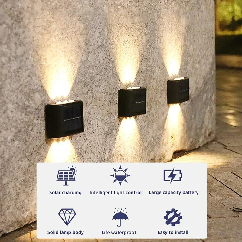 مصباح جداري شمسي LED خارجي مقا - مراجعة Smart Garden Lighting System وسعره