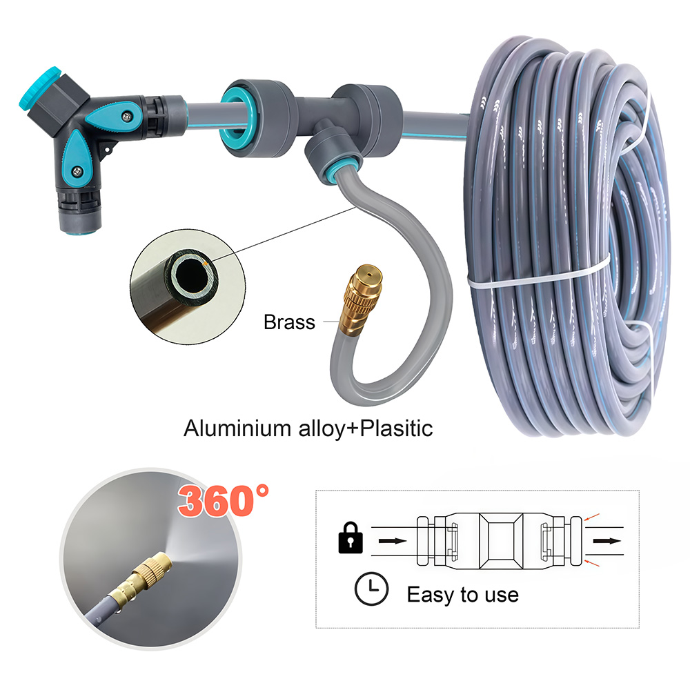خرطوم مرن من البولي إيثيلين مق - مراجعة Smart Garden Sprinkler System وسعره