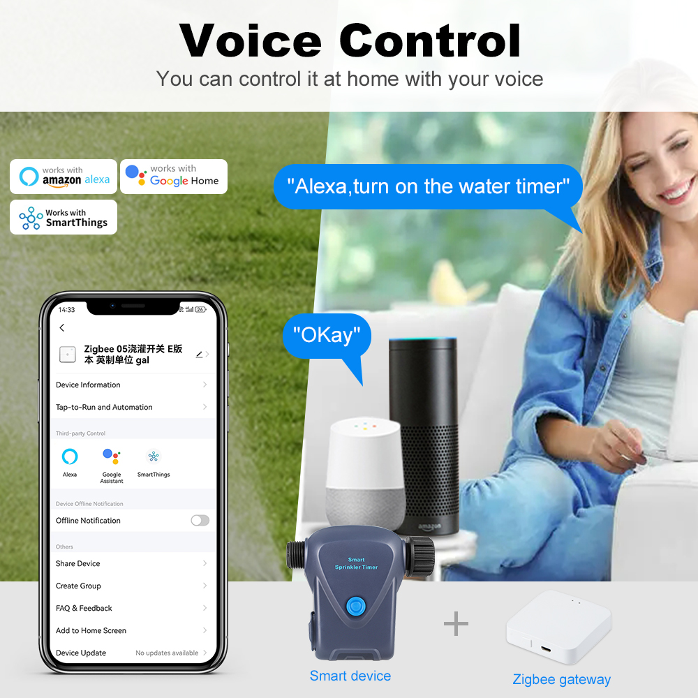 جهاز ري ذكي للحدائق يعمل بتقني - مراجعة Smart Garden Home Assistant وسعره
