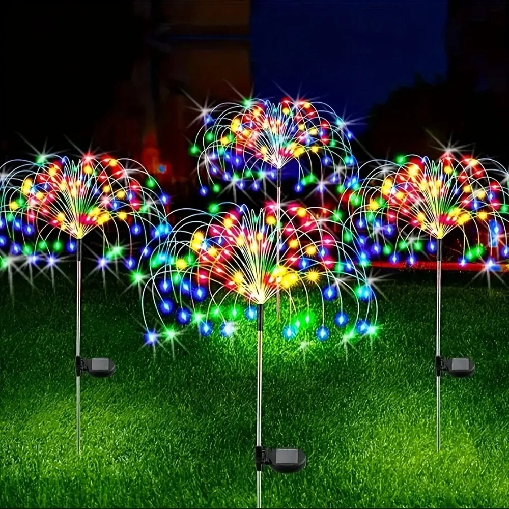 الشمسية LED الألعاب النارية ال - مراجعة Smart Garden Lighting System وسعره