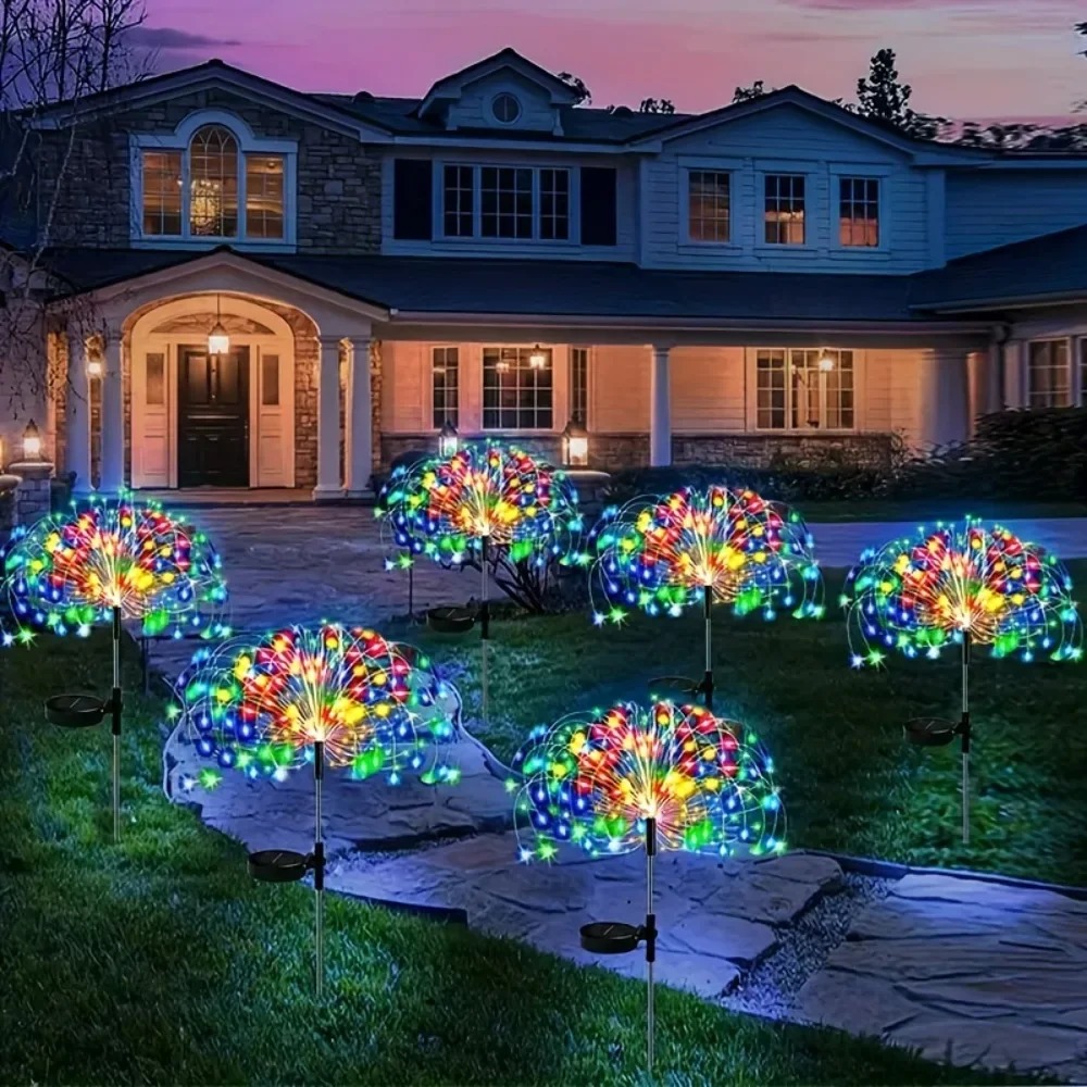 الشمسية LED الألعاب النارية ال - مراجعة Smart Garden Lighting System وسعره