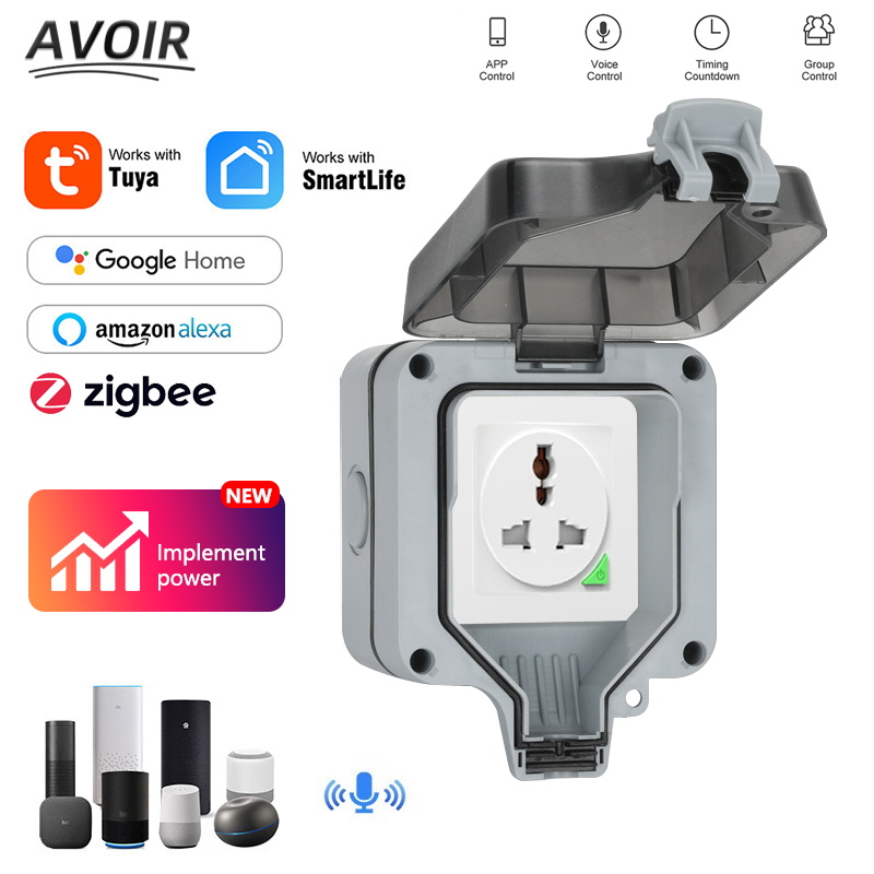 Avoir Wifi مأخذ (فيشة) ذكي IP6 - مراجعة Smart Garden Zigbee وسعره