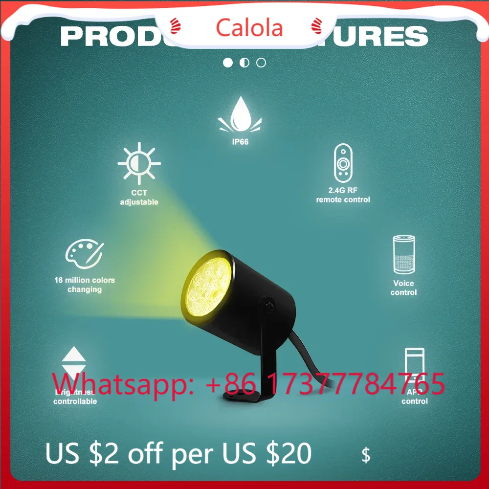 مصباح جداري ذكي LED من GLEDOPT - مراجعة Smart Garden Zigbee وسعره