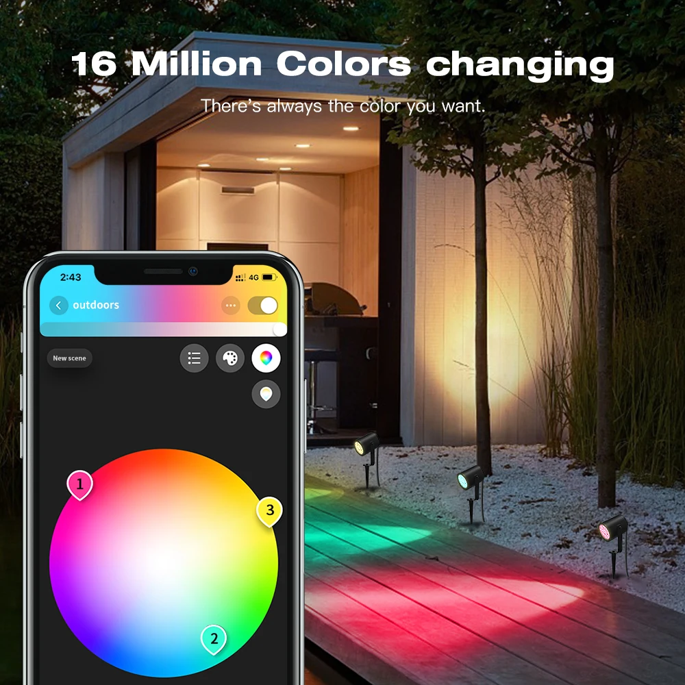 مصباح جداري ذكي LED من GLEDOPT - مراجعة Smart Garden Zigbee وسعره