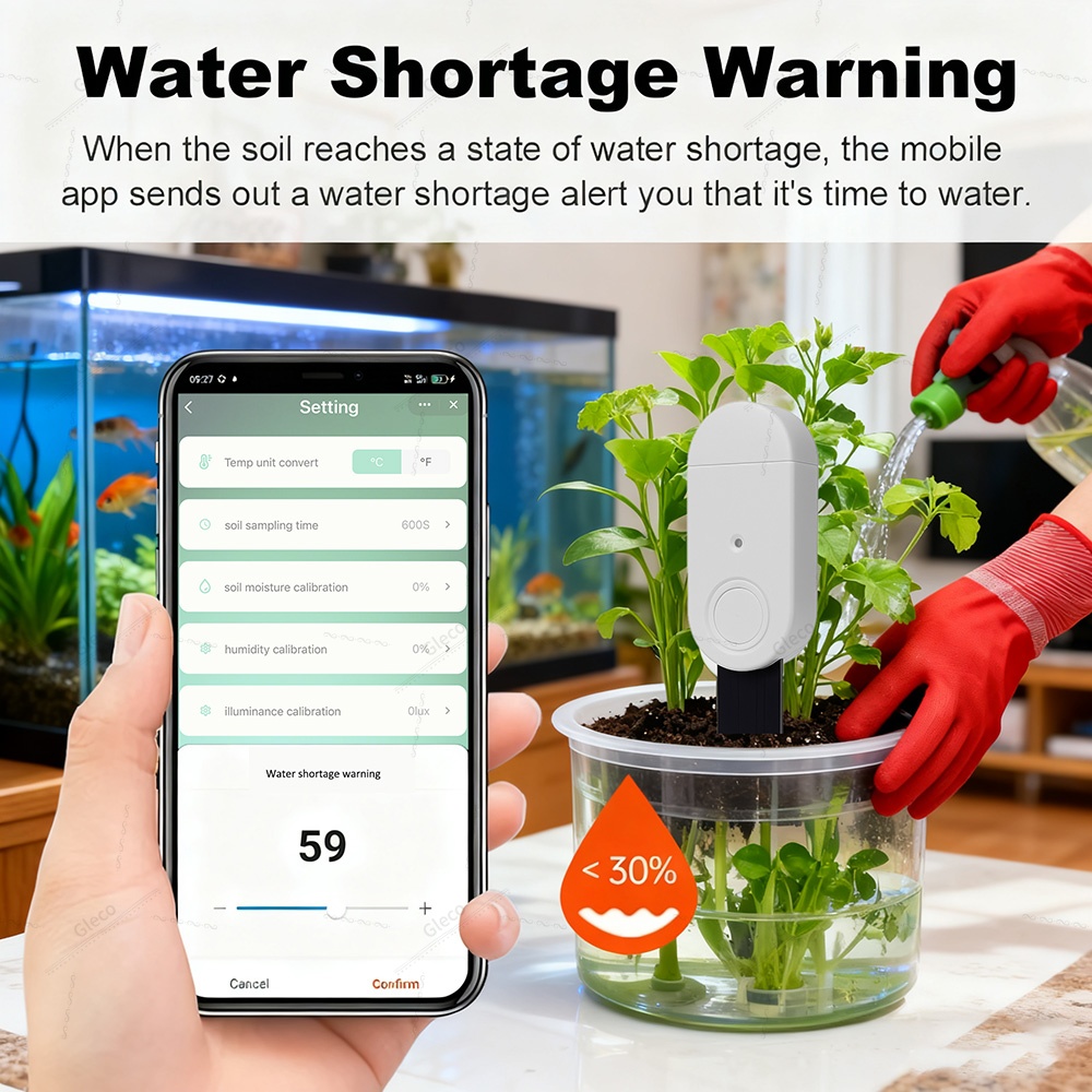 مستشعر 4 في 1 لقياس رطوبة التر - مراجعة Smart Garden Zigbee وسعره