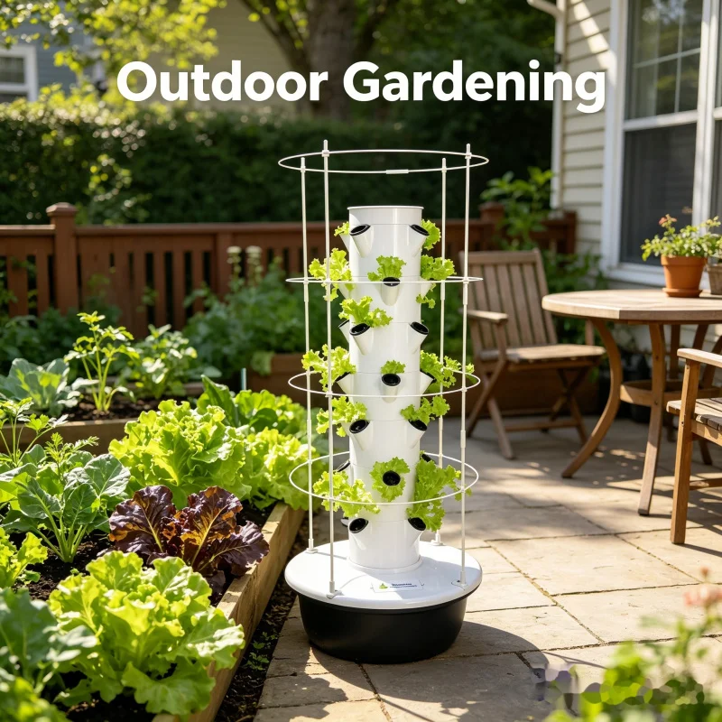 نظام حديقة عمودية ذكية للزراعة - مراجعة Smart Garden Tower وسعره