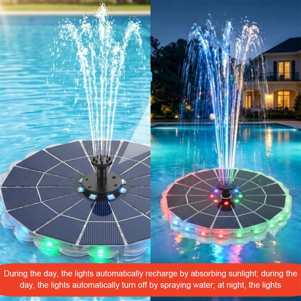 طقم مضخة نافورة شمسية خارجية ب - مراجعة Smart Garden Lighting System وسعره
