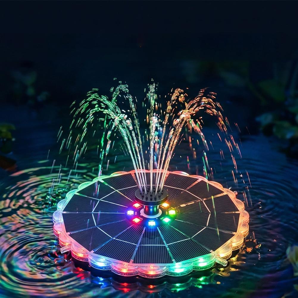 طقم مضخة نافورة شمسية خارجية ب - مراجعة Smart Garden Lighting System وسعره