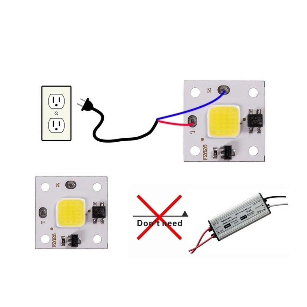 10 واط COB وحدة 220 فولت LED ر - مراجعة Smart Garden Outdoor وسعره