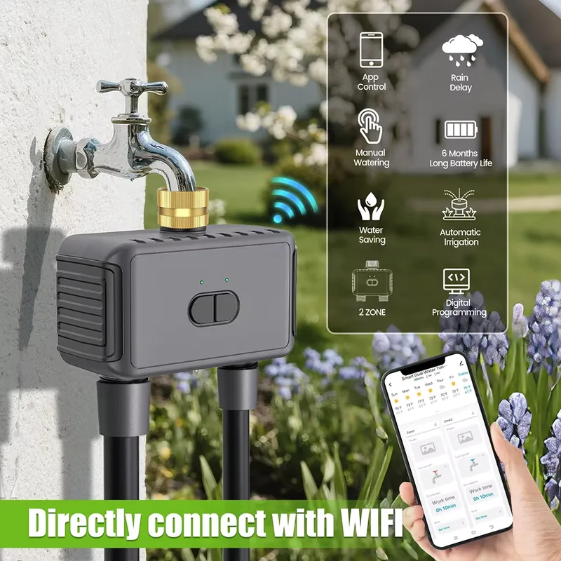 WAP01 مؤقت ري ذكي بتحكم عبر تط - مراجعة Smart Garden Is وسعره