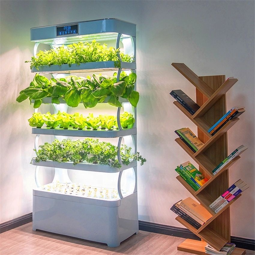 داخلي المنزل الذكي عشب حديقة ذ - مراجعة Aquaponics Home Kit وسعره