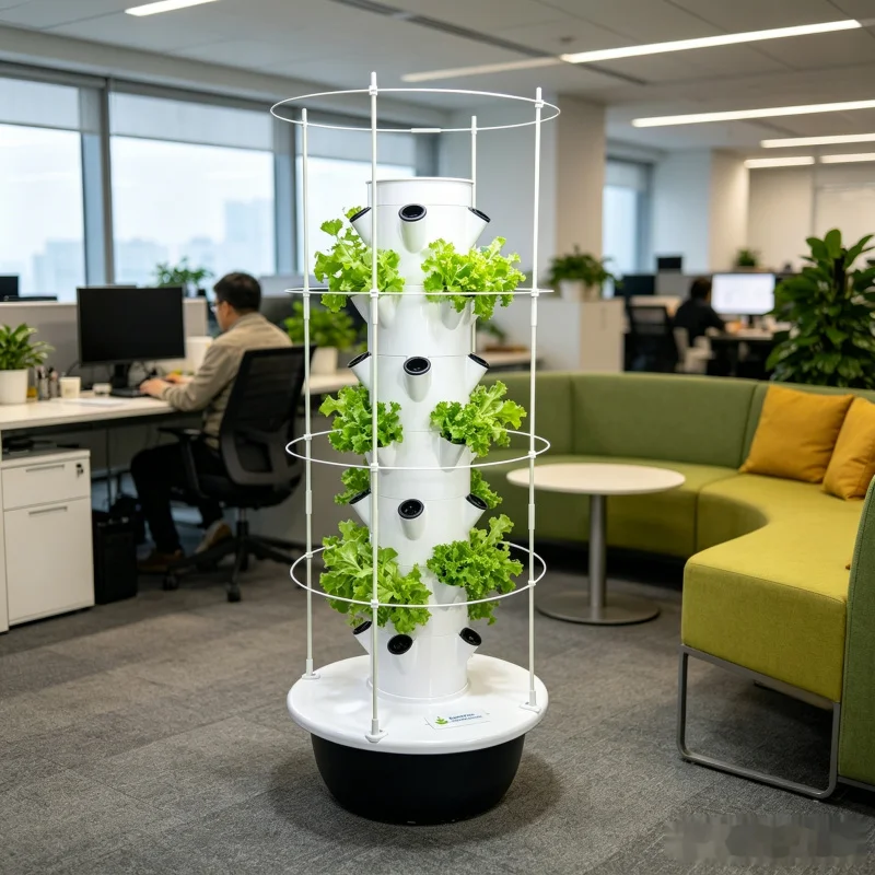 برج زراعة عمودي هيدروبونيك ذكي - مراجعة Smart Garden Tower وسعره