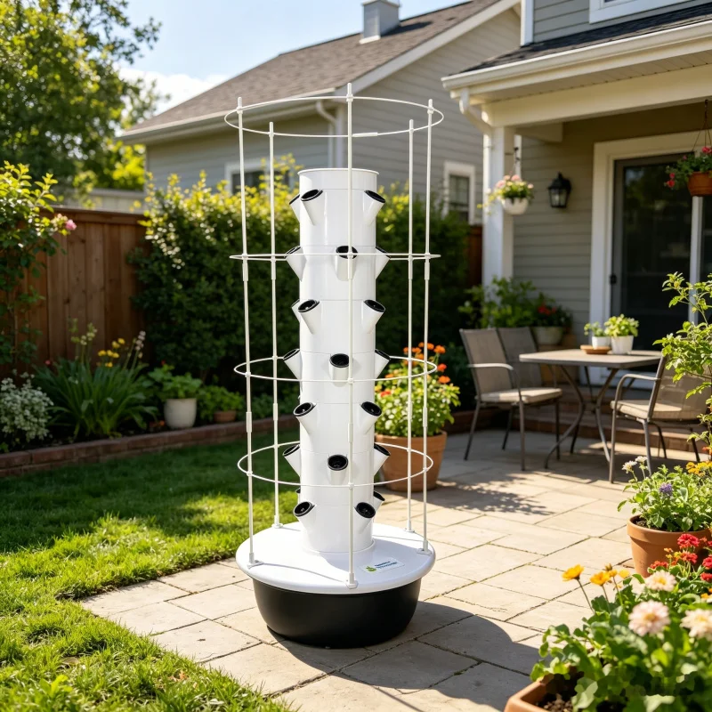 برج زراعة عمودي هيدروبونيك ذكي - مراجعة Smart Garden Tower وسعره