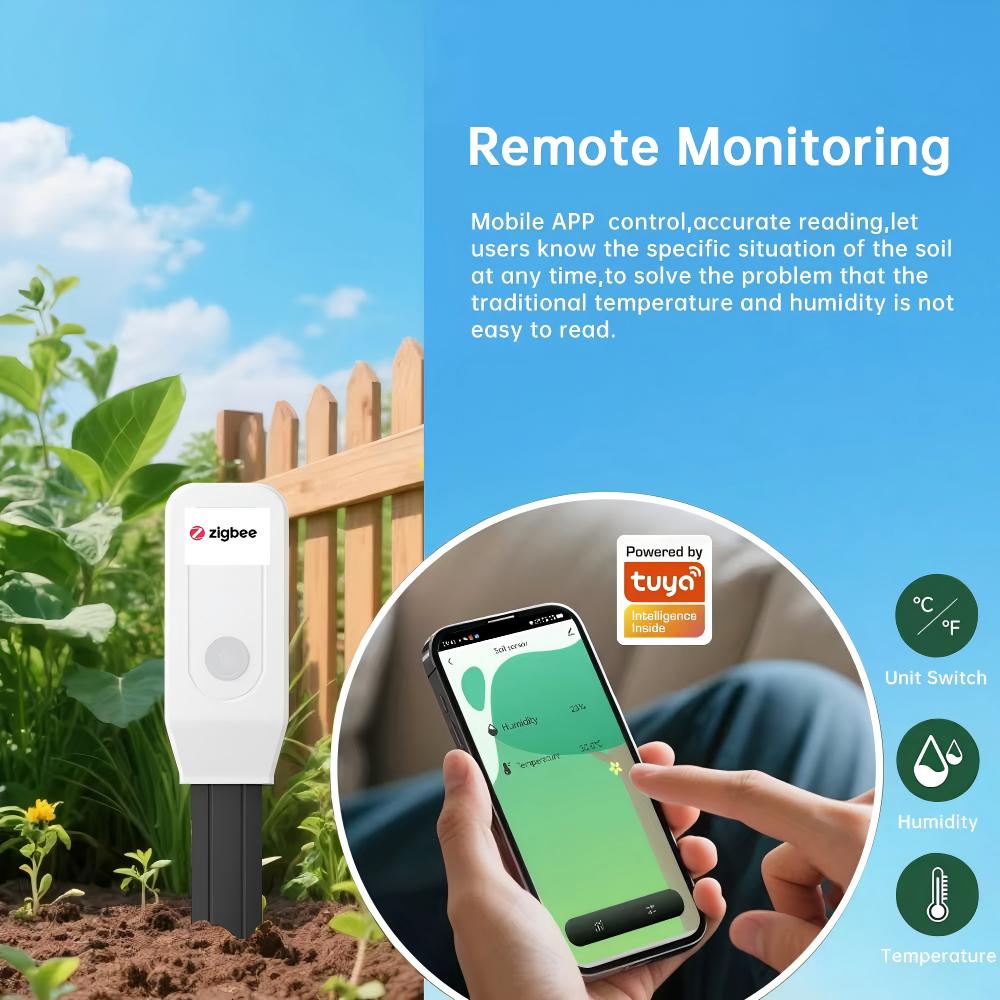جهاز مراقبة رطوبة التربة ودرجة - مراجعة Smart Garden Home Assistant وسعره