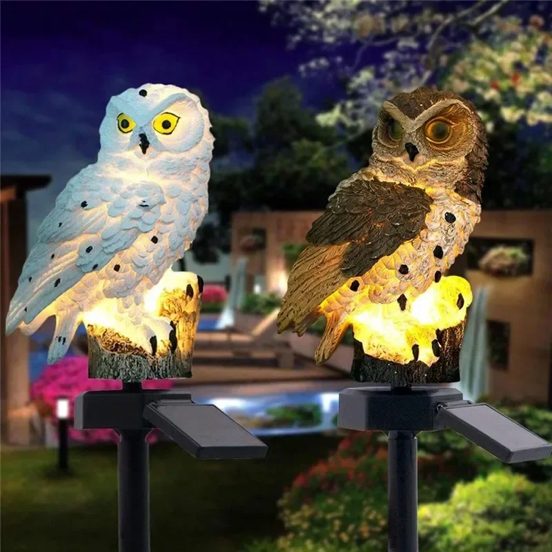 تمثال بومة يعمل بالطاقة الشمسي - مراجعة Smart Garden Lighting System وسعره