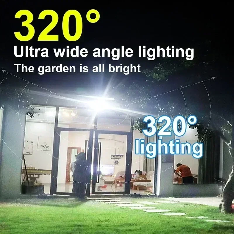1/2 قطعة 55LED الشمسية الجدار  - مراجعة Smart Garden Lanterns وسعره