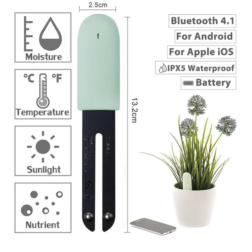 HHCC الذكية زهرة فلورا رصد بلو - مراجعة Smart Garden Zigbee وسعره