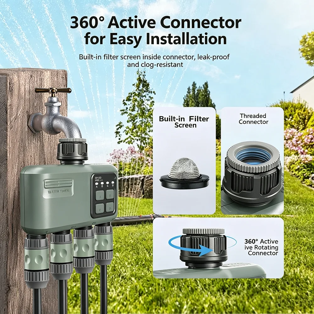 جهاز ري ذكي للحدائق يعمل بتقني - مراجعة Smart Garden Products وسعره