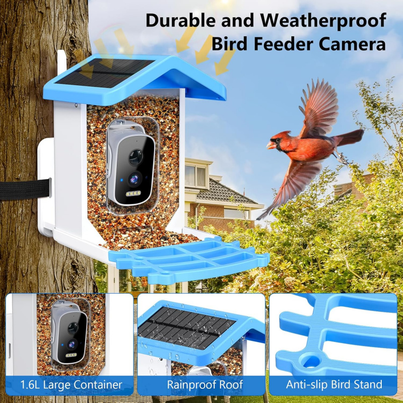 وحدة تغذية الطيور الذكية WiFi  - مراجعة Smart Garden Outdoor وسعره
