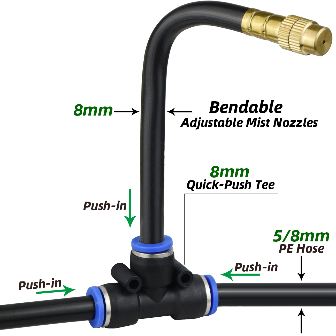 KESLA 5-30 متر فناء حديقة 5/8  - مراجعة Smart Garden Sprinkler System وسعره