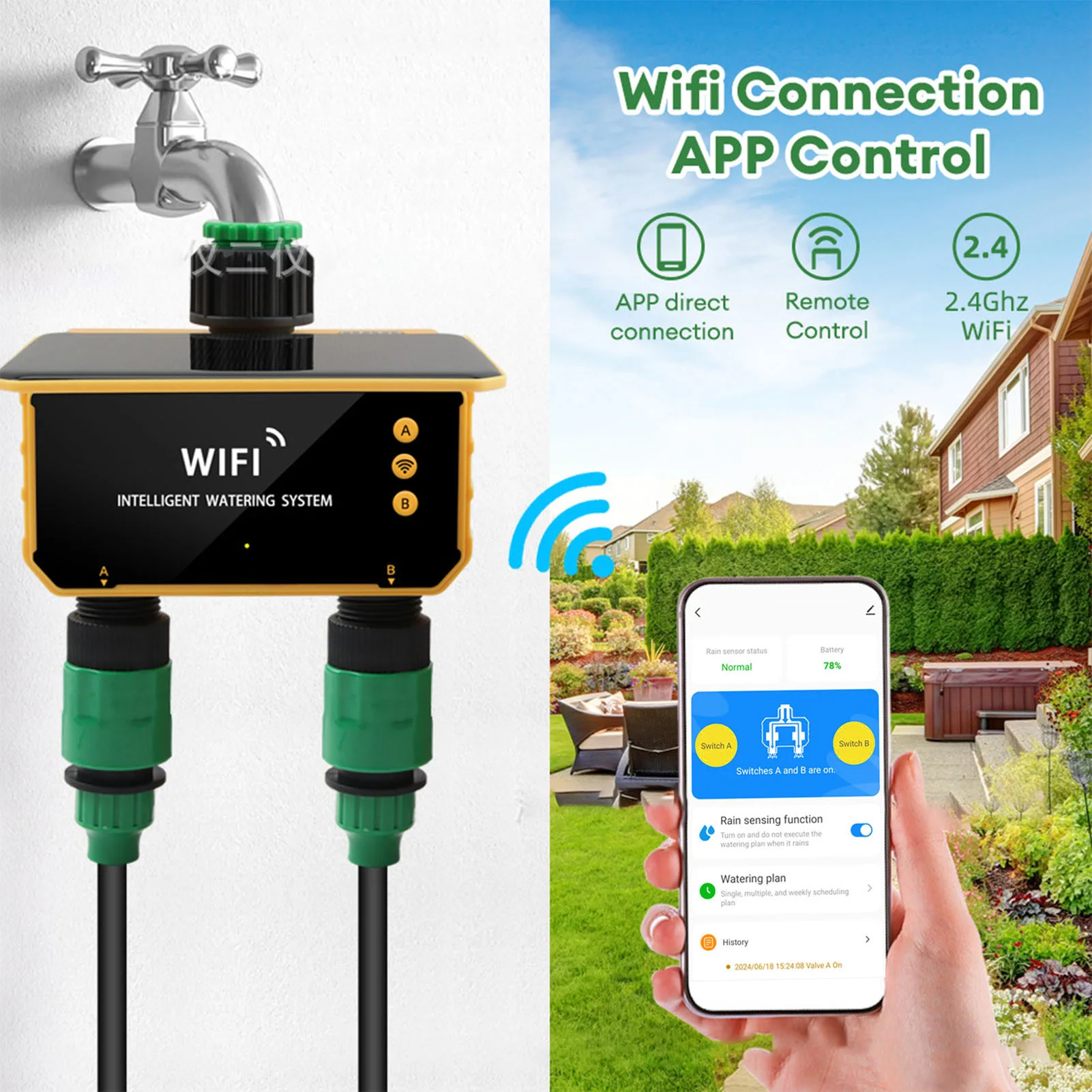 مؤقت ري ذكي يعمل بالطاقة الشمس - مراجعة Smart Garden Is وسعره
