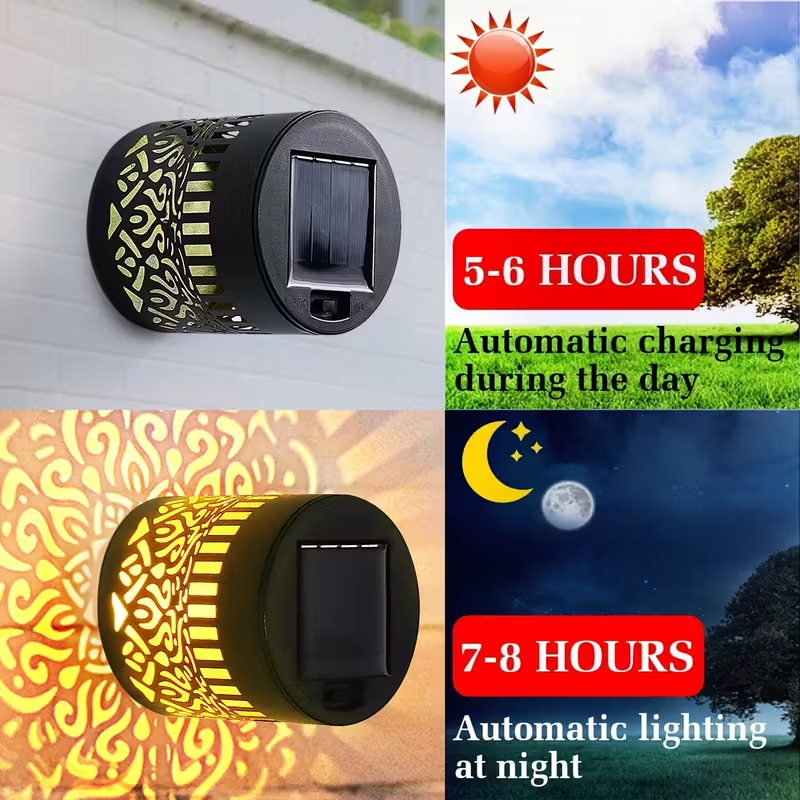 مصباح جداري شمسي LED بتصميم ما - مراجعة Smart Garden Lighting System وسعره