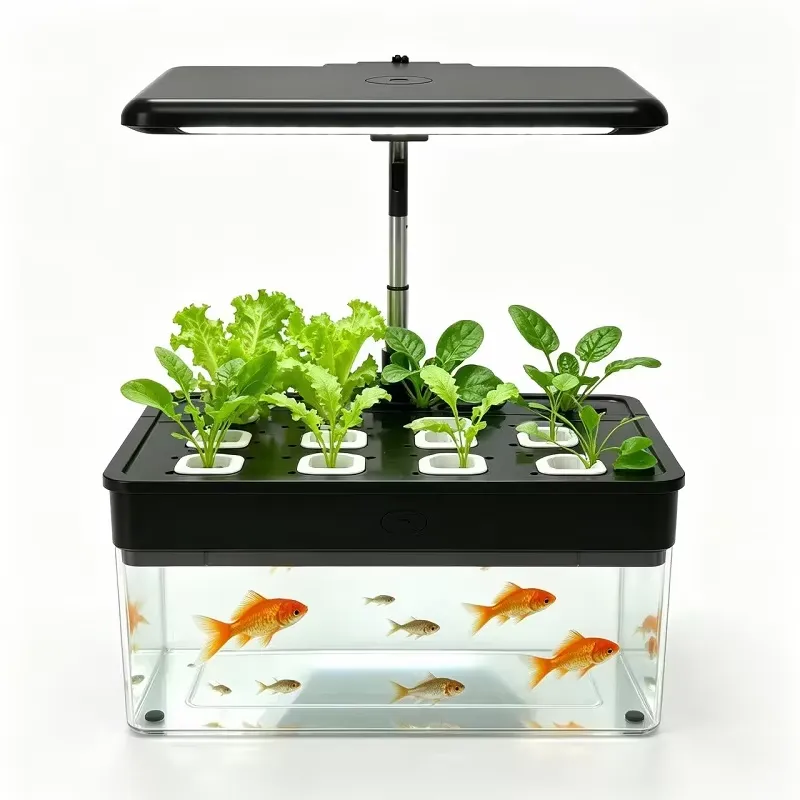 نظام زراعة مائية بـ 12 وعاء، ح - مراجعة Aquaponics Home Kit وسعره