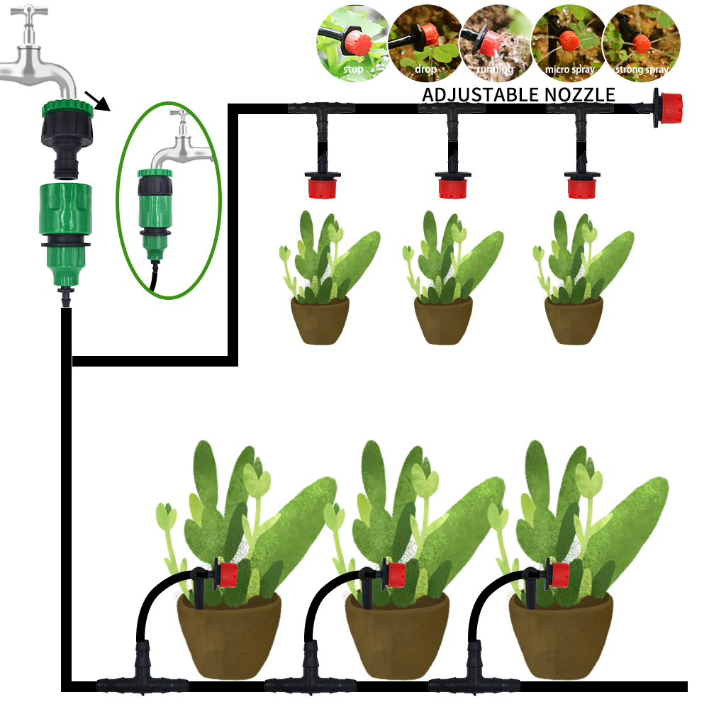 نظام الري بالتنقيط الصغير المح - مراجعة Smart Garden Sprinkler System وسعره